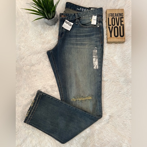 Gap 1969 Real Straight Jeans - Picture 2 of 9